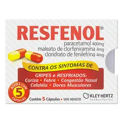 RESFENOL 5 CAPS