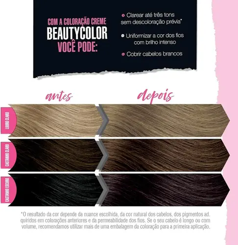 TINTURA BEAUTYCOLOR KIT 9.1 LOURO MUITO CLARO ACINZENTADO