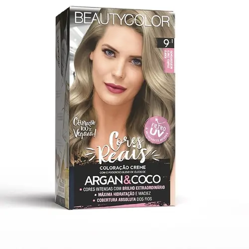 TINTURA BEAUTYCOLOR KIT 9.1 LOURO MUITO CLARO ACINZENTADO