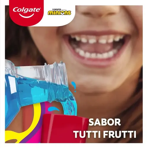 ENXAGUANTE BUCAL COLGATE PLAX KIDS MINIONS 250ML