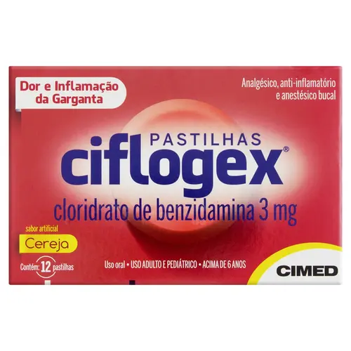 CIFLOGEX CEREJA 3 MG 12 PAST