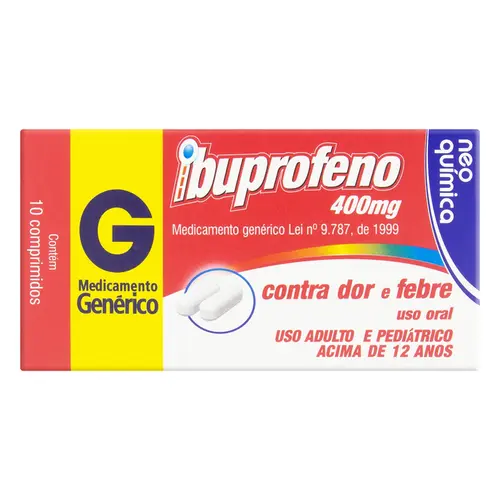 IBUPROFENO 400MG C/ 10 CPR