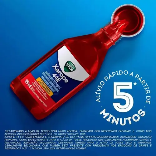 VICK 44 E XPE C/120 ML****