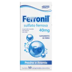 FERRONIL 40 MG C/50 DRG