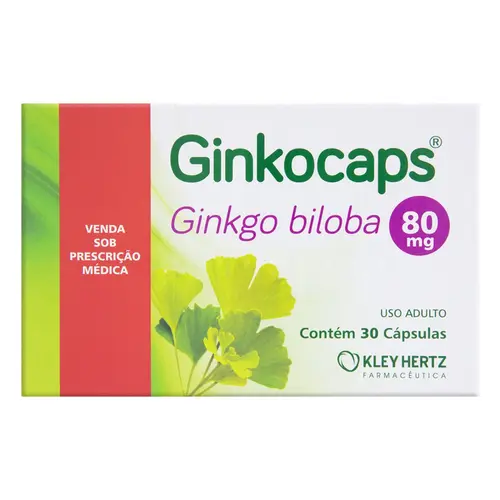 GINKGO BILOBA 80 MG 30 CAPS HE