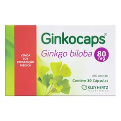 GINKGO BILOBA 80 MG 30 CAPS HE