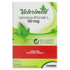 VALERIMED 50 MG C/20 CPR