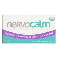 NERVOCALM 250 MG 60 CPR****