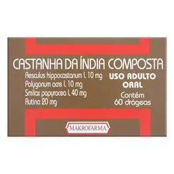 CASTANHA DA INDIA COMPOSTA 60