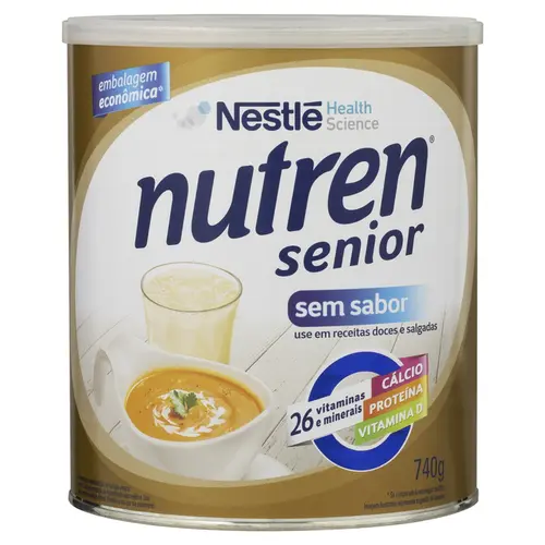 NUTREN SENIOR PO 740G SEM SABOR