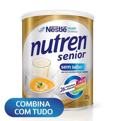 NUTREN SENIOR 370G SEM SABOR