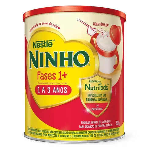 LEITE NINHO FASES 1 PREBIO 800
