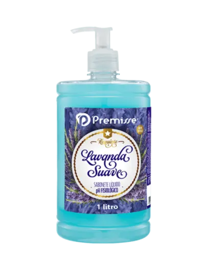 SABONETE LIQUIDO PREMISSE 1 LITRO ECO BLUE LAVANDA SUAVE