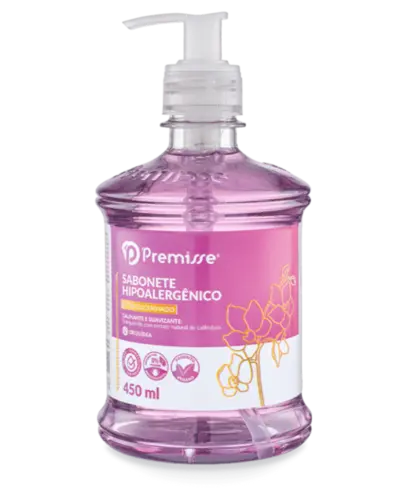 SABONETE LIQUIDO PREMISSE HIPOALERGENICO 450 ML ORQUIDEA