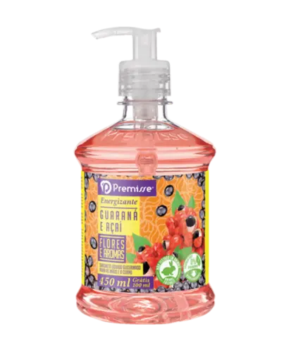 SABONETE LIQUIDO PREMISSE 450 ML GUARANA E ACAI