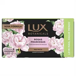 KIT SABONETE LUX 85G 6UN ROSAS FRANCESAS