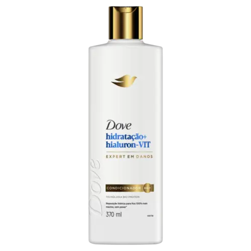 CONDICIONADOR DOVE 370 ML HIDRATACAO+HIALURON-VIT