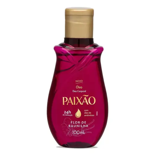 OLEO CORPORAL PAIXAO FLOR DE BAUNILHA 100 ML