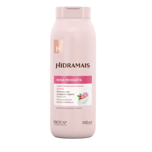 HIDRAMAIS 500 ML LOCAO HIDRATANTE ROSA MOSQUETA