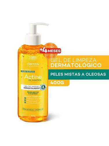 ACTINE GEL DE LIMPEZA OIL CONTROL 400 ML
