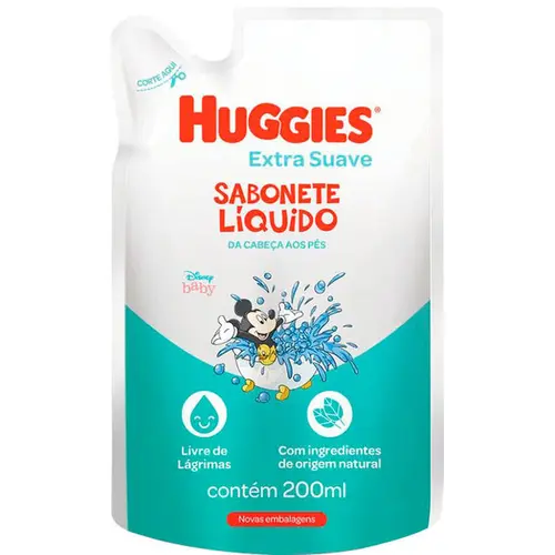 SAB LIQ INF HUGGIES 200 ML EXTA SUAVE