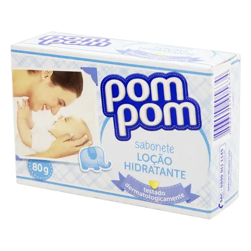 SAB INF POMPOM 80 C/1 UN MANTEIGA KARITE