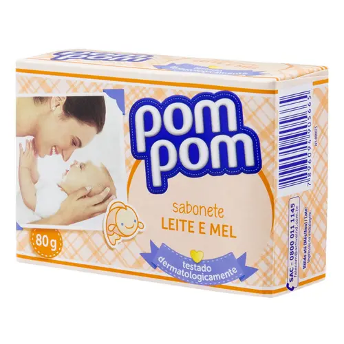 SAB INF POM POM 80 GR LEITE*