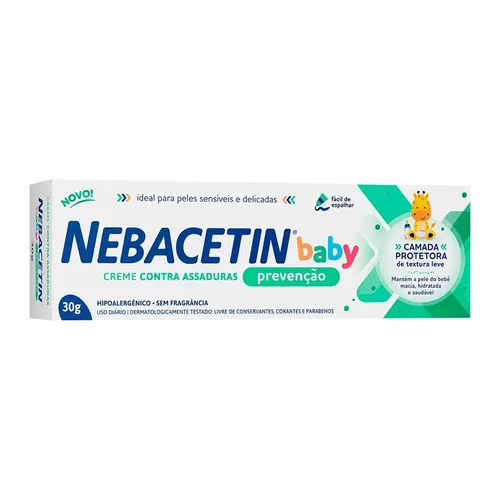 NEBACETIN BABY CREME PREVENT 30 G****