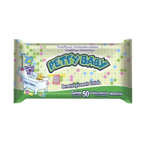 TOALHAS UMED  PETTY BABY 50 UN