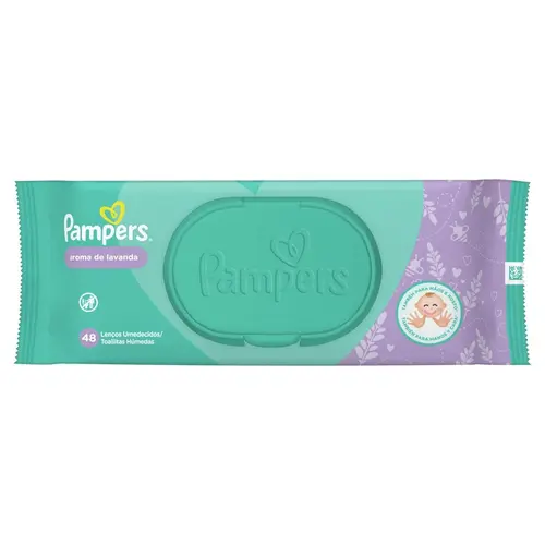 LENCOS UMED PAMPERS LAVANDA C/48 UN