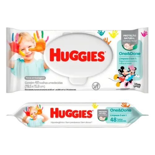 LENCOS UMED HUGGIES 48 UN CLAS