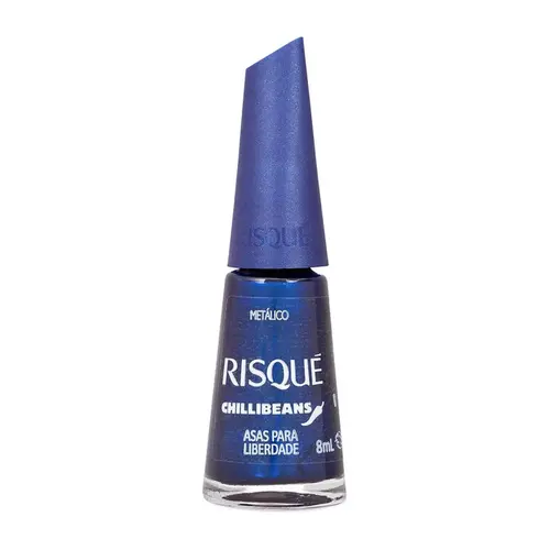 ESMALTE RISQUE NU METALIC ASAS PARA LIBERDADE TILLI BEANS