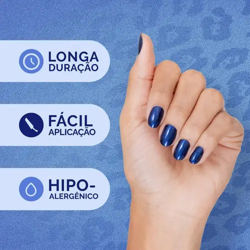ESMALTE RISQUE NU METALIC ASAS PARA LIBERDADE TILLI BEANS