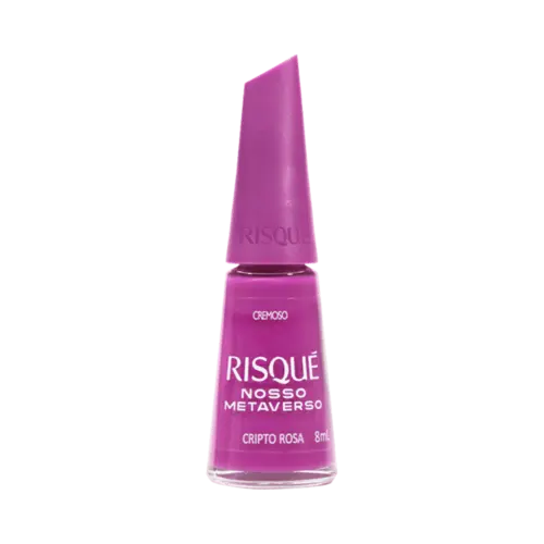 ESMALTE RISQUE METAVERSO CRIPTO ROSA