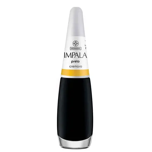 ESMALTE IMPALA CREMOSO - PRETO