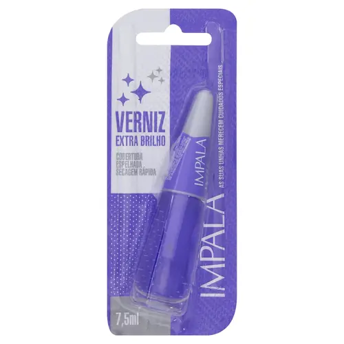 ESMALTE IMPALA VERNIZ EXTRA BRILHO