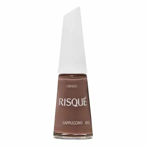 ESMALTE RISQUE CREMOSO - CAPPUCCINO