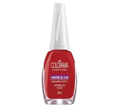 ESMALTE COLORAMA VERMELHO IVETE