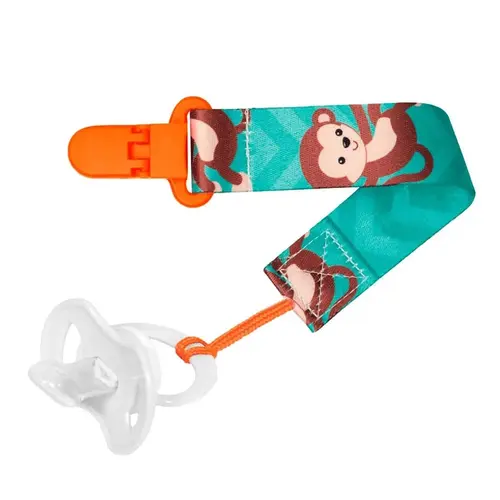 PRENDEDOR DE CHUPETA BUBA ANIMAL FUN MACACO