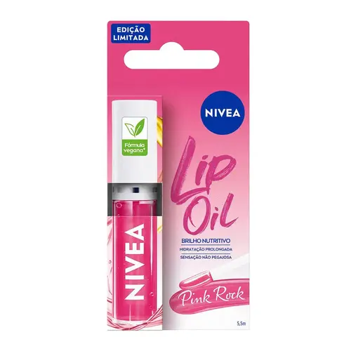 HIDRAT LABIAL NIVEA LIP OIL 5,5ML PINK ROCK