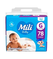 FRALDA MILI BABY GIGA G 78 UN