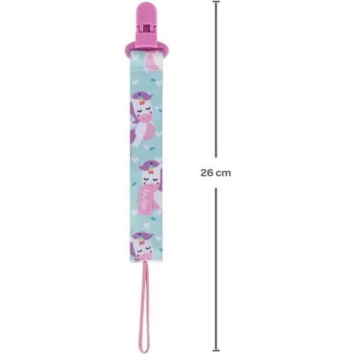 PRENDEDOR DE CHUPETA BUBA ANIMAL FUN UNICORNIO