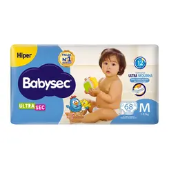 FRALDA BABYSEC ULTRA HIPER MD 72 UNID