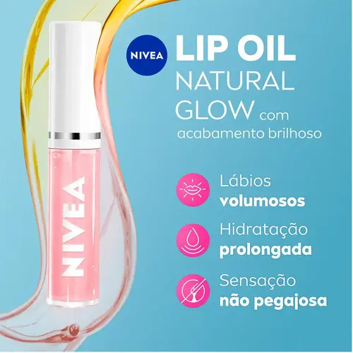 HIDRAT LABIA NIVEA LIP OIL 5,5ML NATURA GLOW