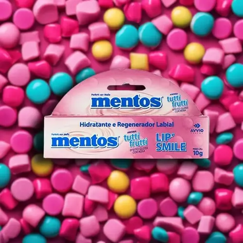 MENTOS HIDRA LABIAL LIPSMILE TUTTI FRUTTI PINK 10 G AVVIO PH