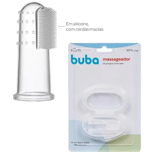 MASSAGEADOR DE GENGIVA BUBA C/ ESTOJO