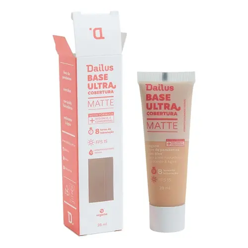 BASE DAILUS ULTRA COBERTURA D.4 CLARO 28ML