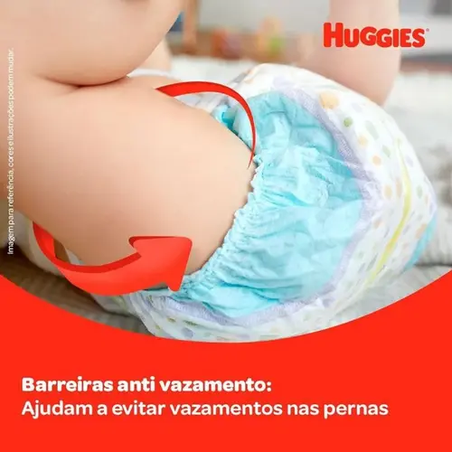 FRALDA HUGGIES SUPREME CARE HIPER M 66UN