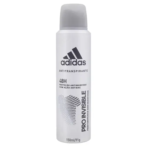 DESODORANTE ADIDAS AEROSOL 150 ML MASC PRO INVISIBLE
