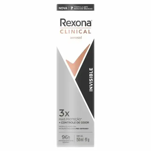 DES REXONA AERO CLINICAL INVISIBLE 150 ML
